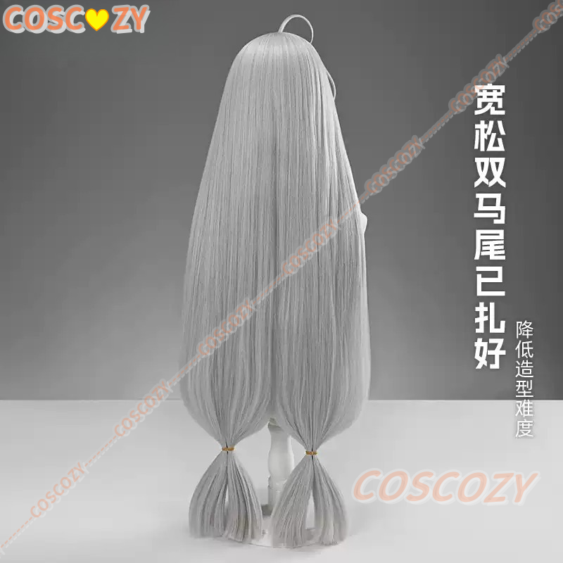 Peruka Cosplay Arknights Skadi – Synthetic Wigs recenzja i cena