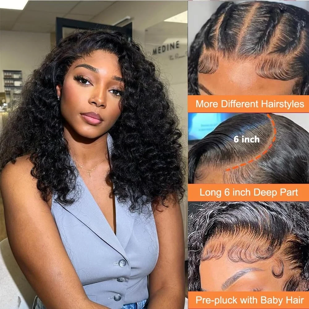 14-calowa, 16-calowa peruka z  – Glueless Wear And Go Human Hair Wig recenzja i cena