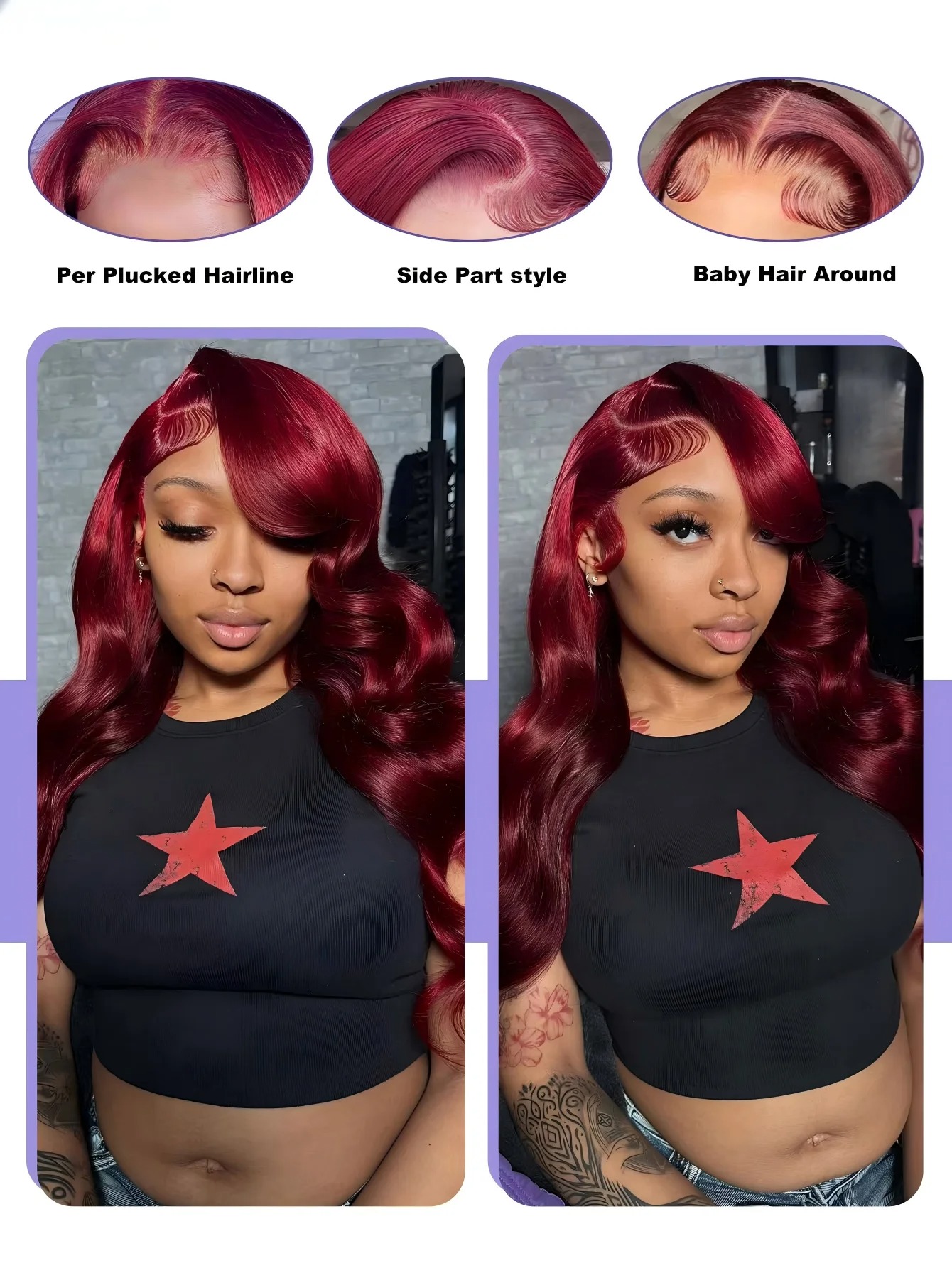 Peruka z naturalnych włosów, m – Hd Lace Frontal Wig Human Hair Pre Plucked recenzja i cena