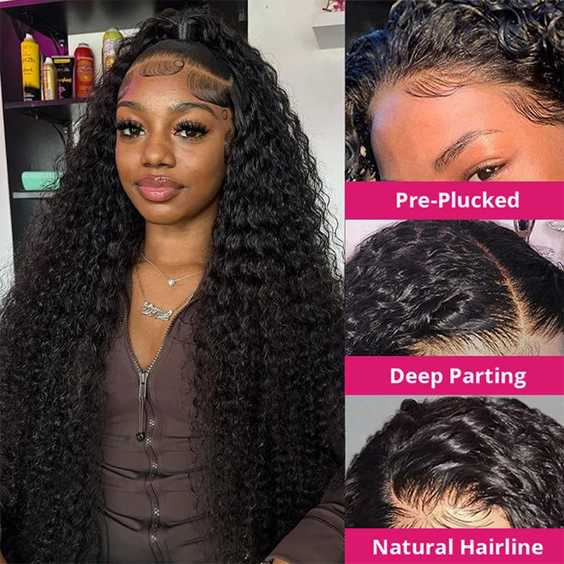 Peruki z ludzkich włosów Deep  – Lace Front Wigs recenzja i cena