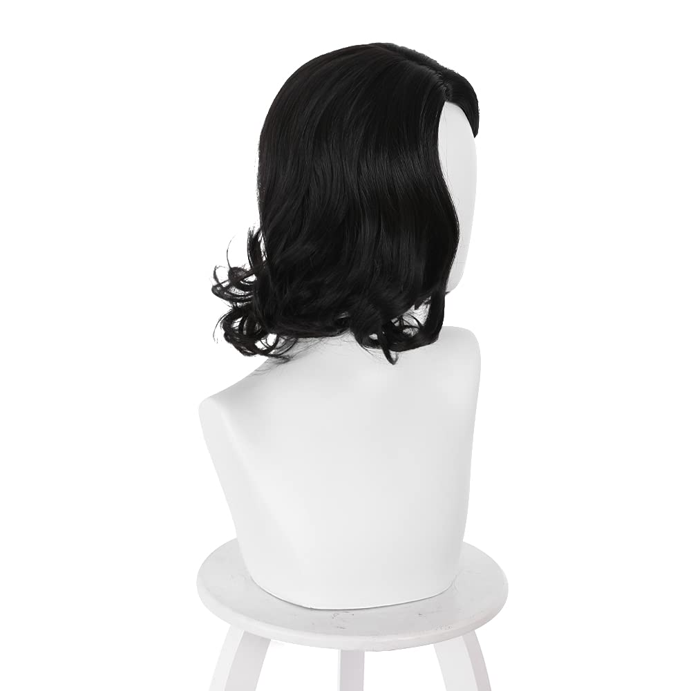 Czarna Krótka Falowana Peruka  – Synthetic Braided Wigs For Black Women recenzja i cena